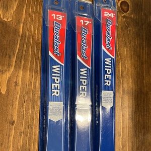 3 Duralast conventional wipers